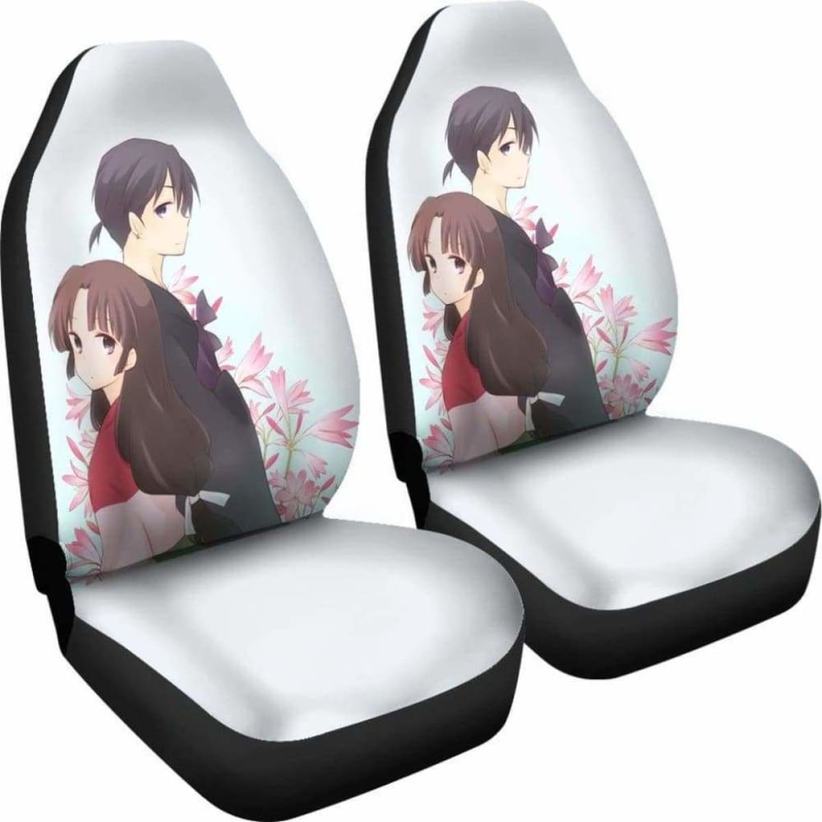 Inuyasha Car Seat Covers 2 Universal Fit 051012