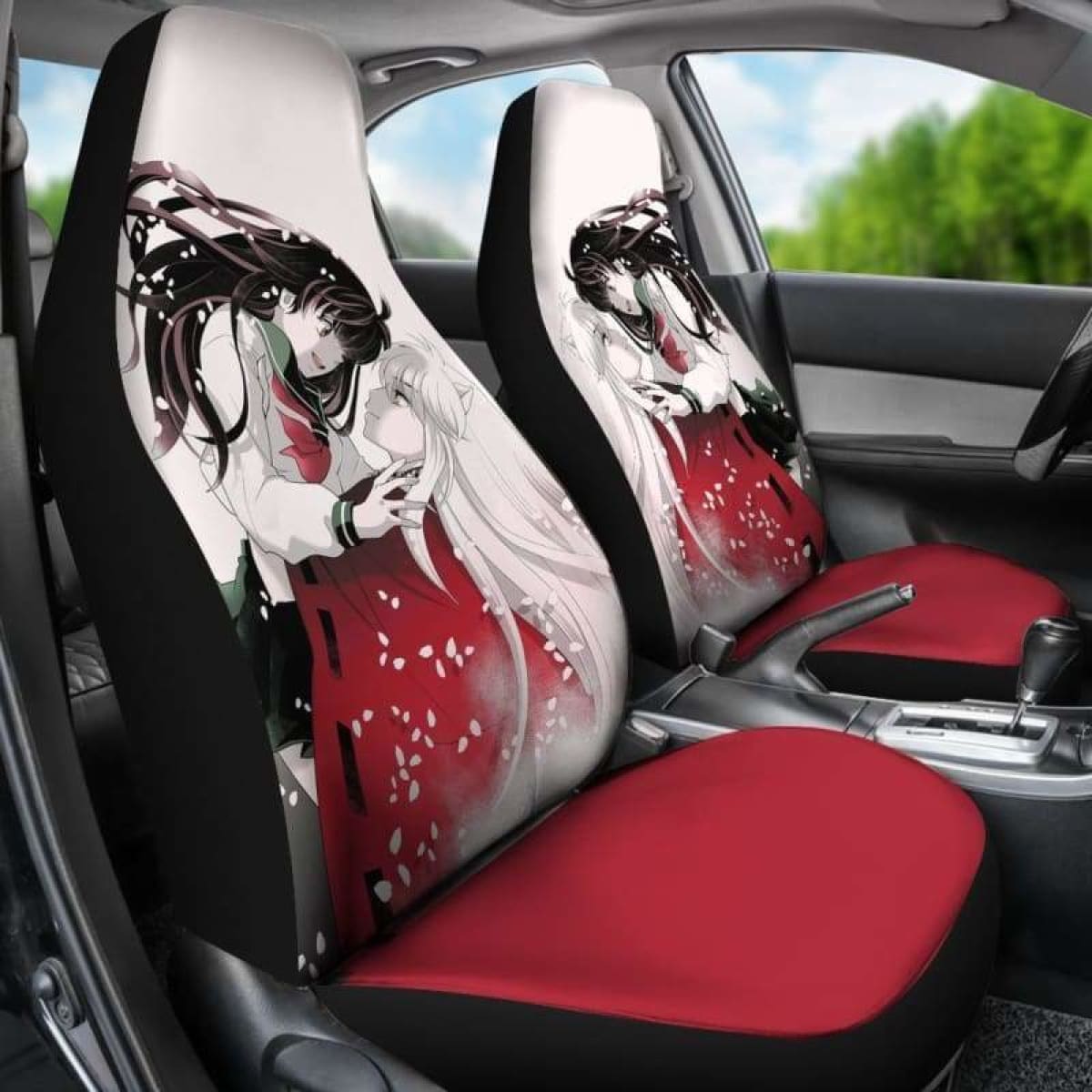 Inuyasha Love Kagome Car Seat Covers Universal Fit 051312