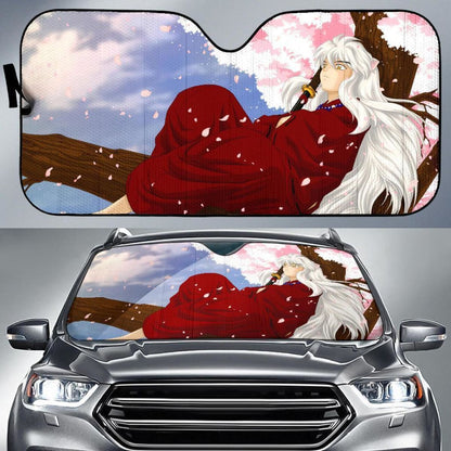 Inuyasha Manga Auto Sun Shade Nh07 Universal Fit 111204