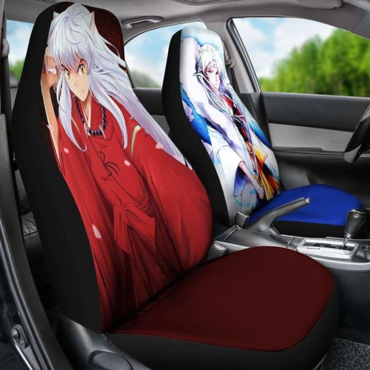 Inuyasha Sesshomaru Car Seat Covers Universal Fit 051012
