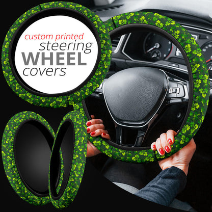 Irish Patrich Day Premium Car Steering Wheel Cover