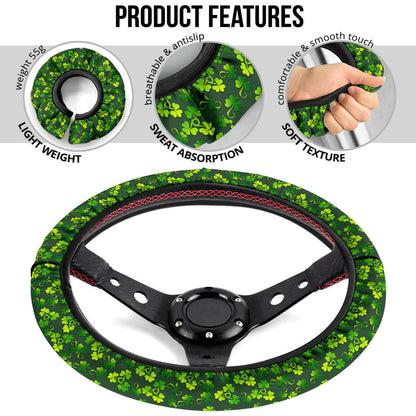 Irish Patrich Day Premium Car Steering Wheel Cover