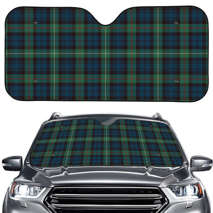 Irish Tartan Pattern Print Car Windshield Sun Shade