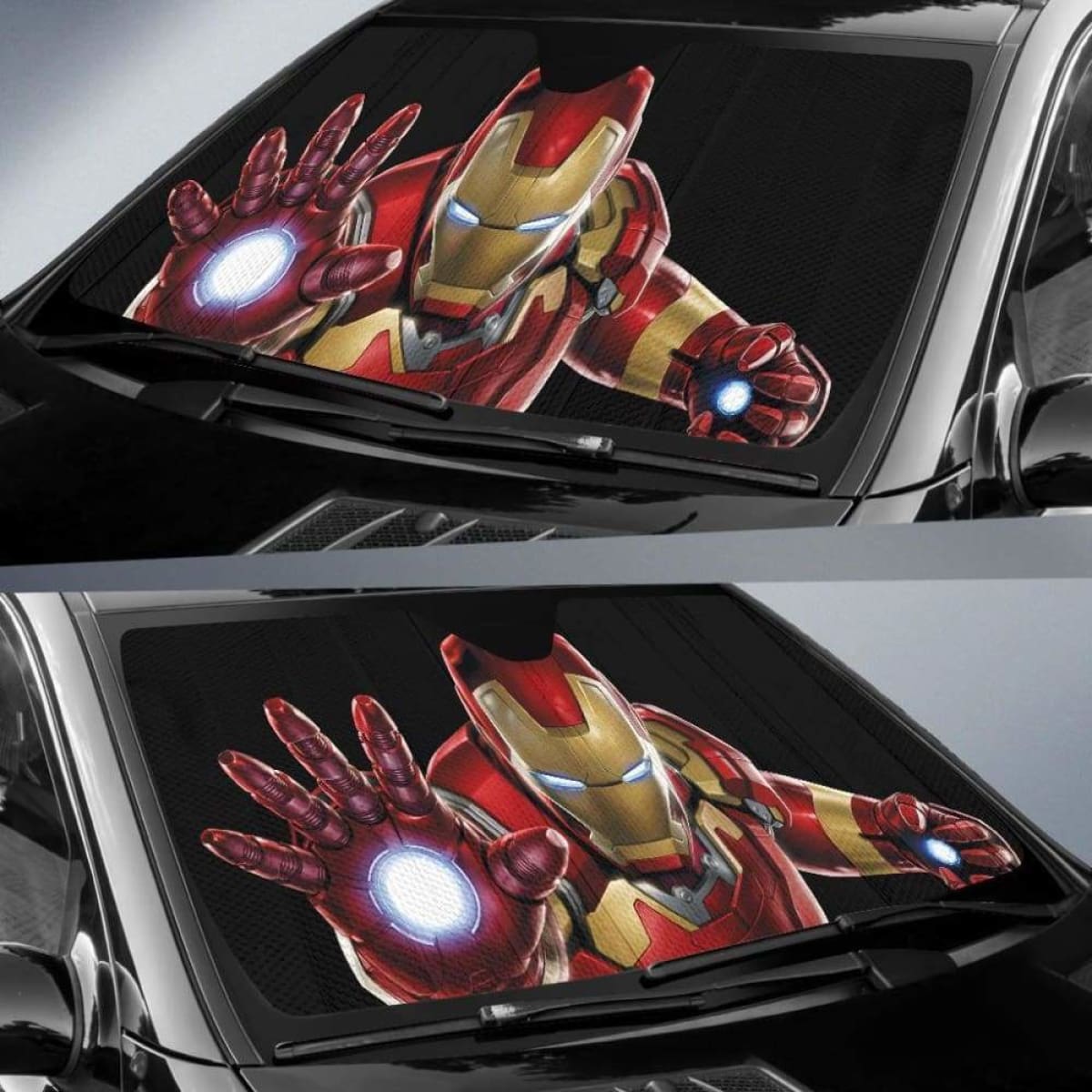 Iron Man Car Auto Sun Shade 211626 Universal Fit
