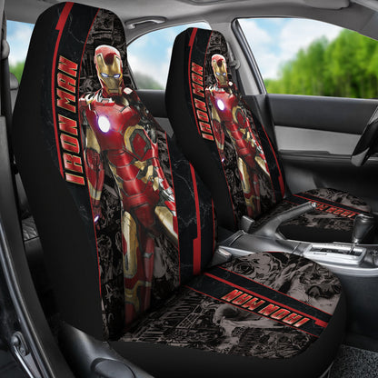 Iron Man Car Seat Covers Custom For Fans Ci221227-03