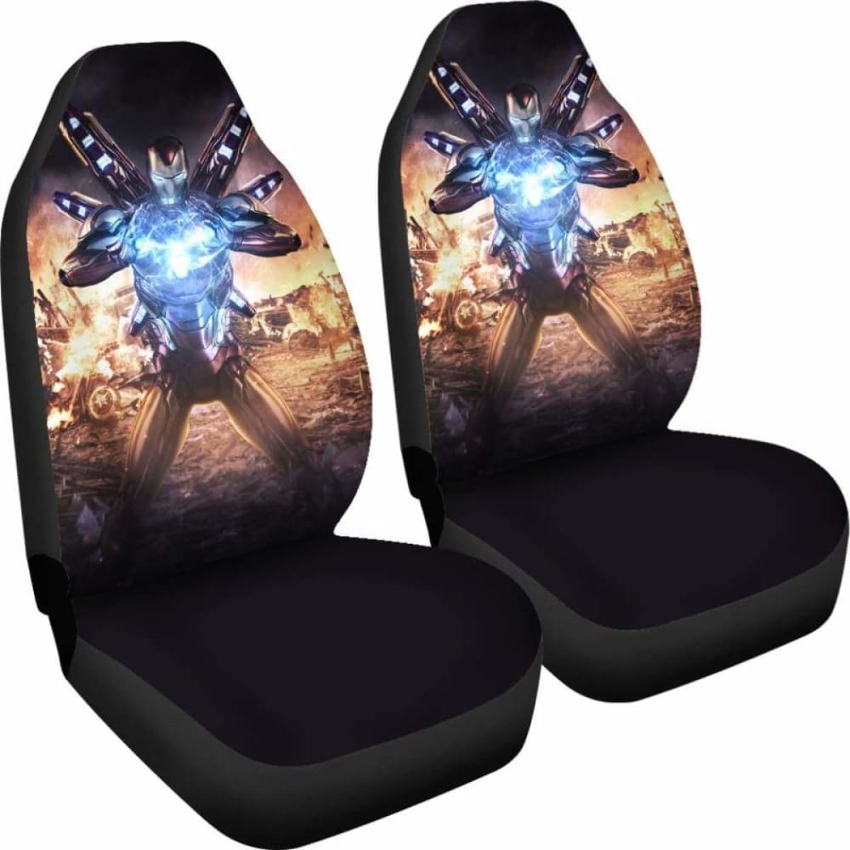 Iron Man Mark 50 Car Seat Covers Universal Fit 051012