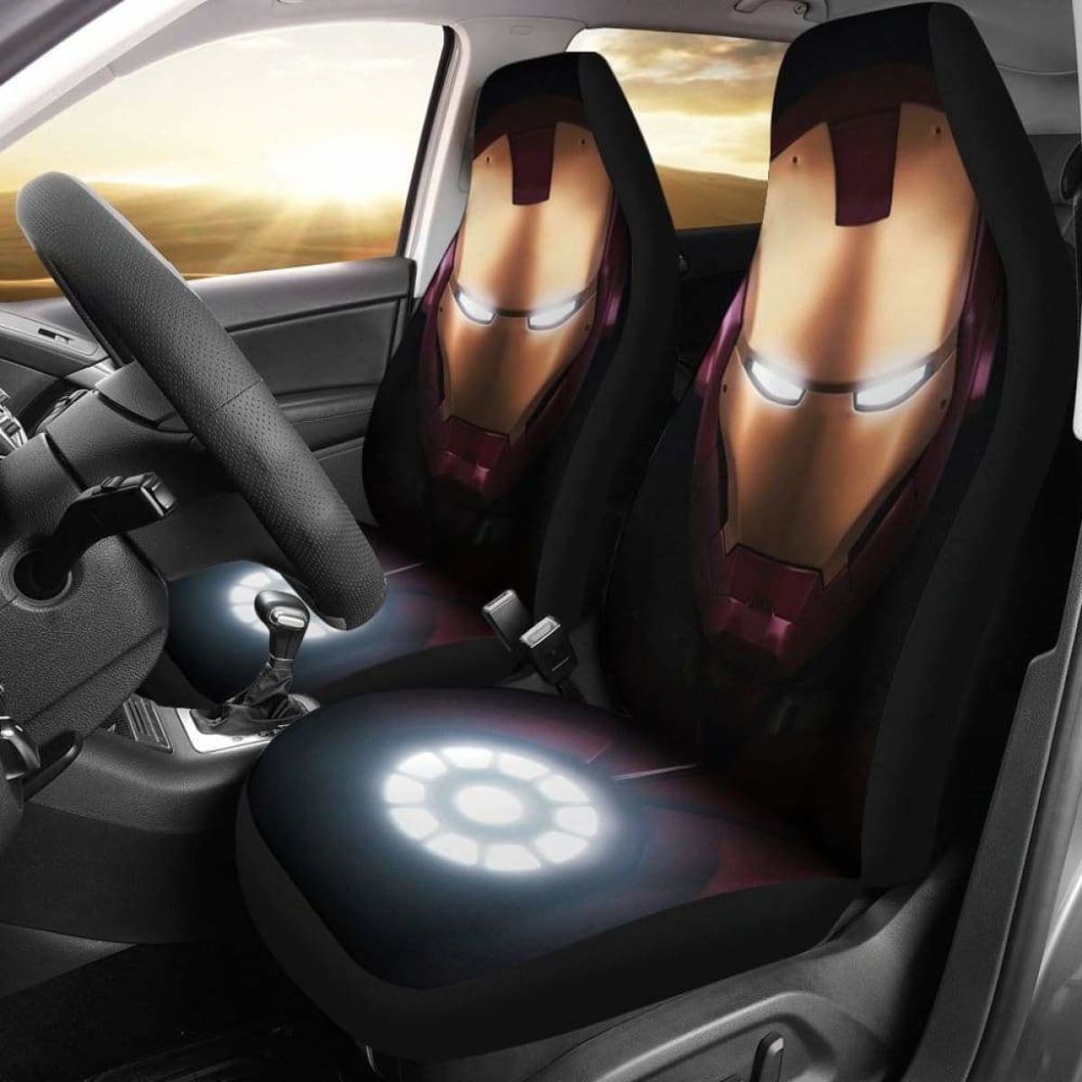 Iron Man 3 Seat Cover 101719 Universal Fit