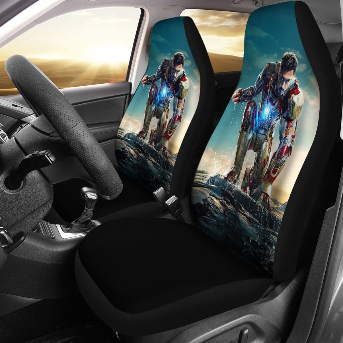 Iron Man Seat Covers Amazing Best Gift Ideas 2020 Universal Fit 090505