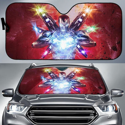 Iron Man Suite Auto Sun Shade Mn05 Universal Fit 111204