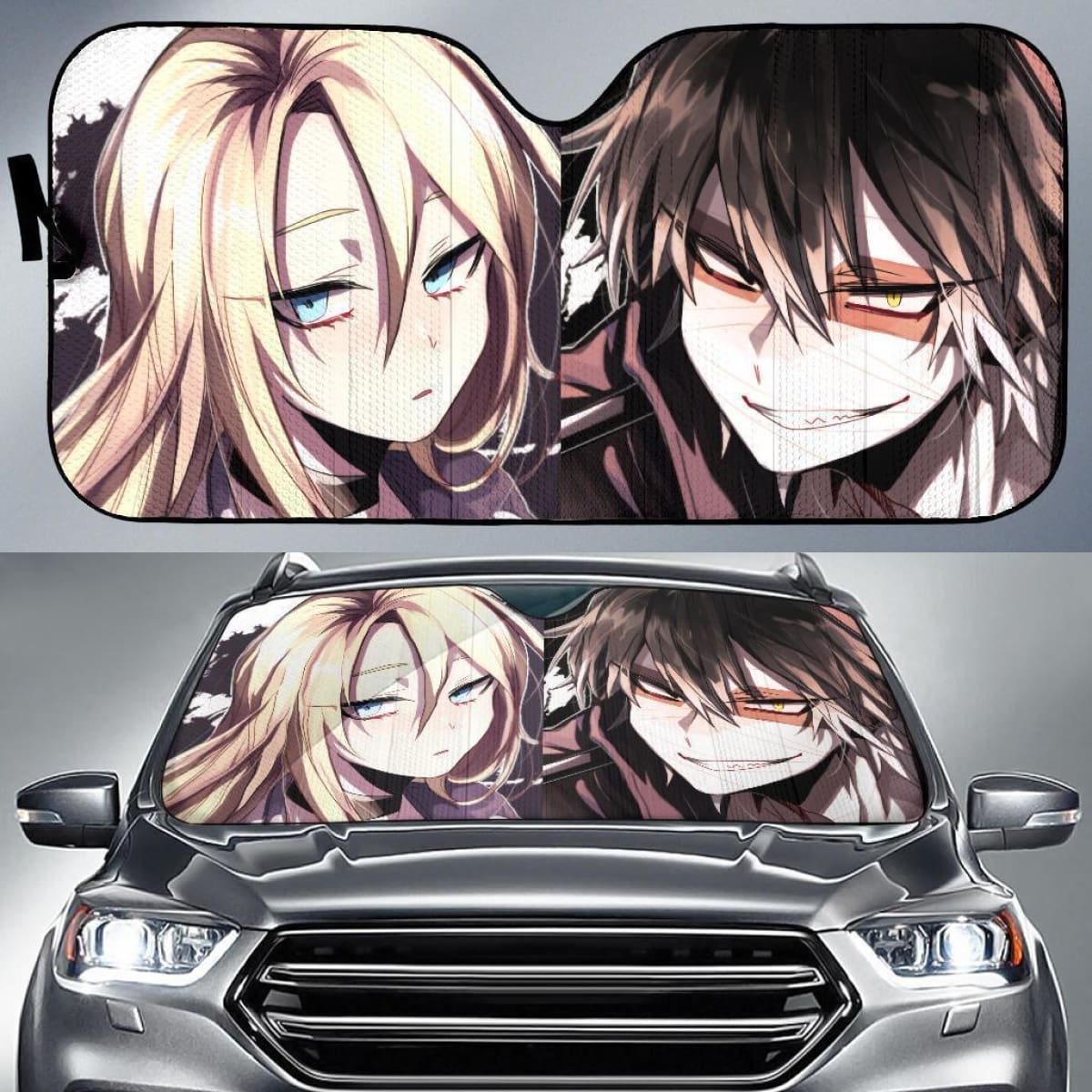 Isaac Foster & Rachel Gardner Angel Of Death Auto Sun Shade Mn05 Universal Fit 111204