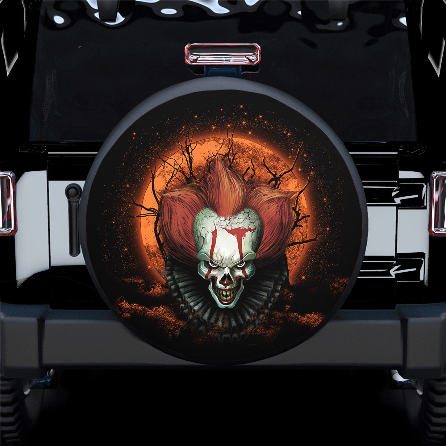 It Horror Movie Moonlight Spare Tire Cover