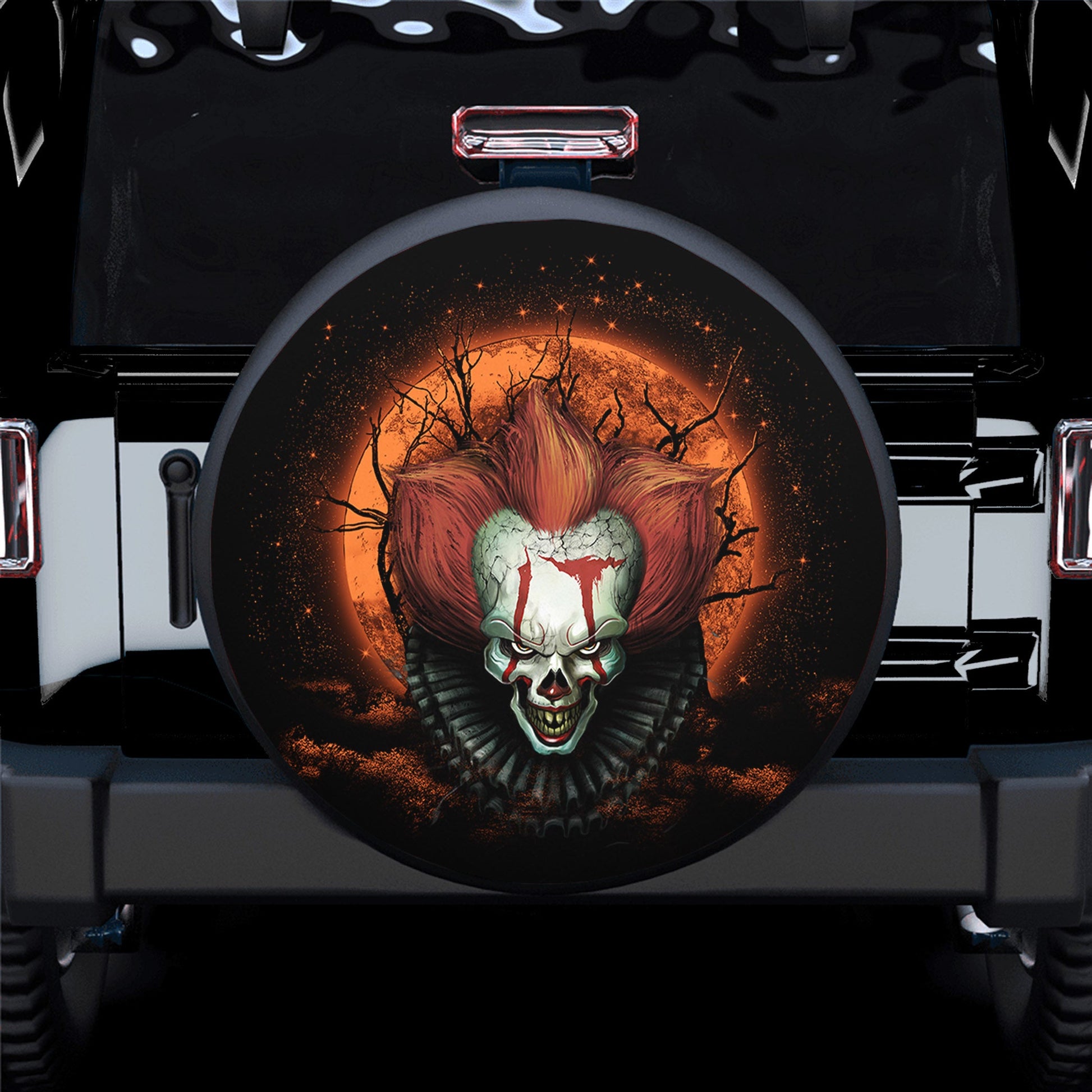 It Horror Movie Moonlight Spare Tire Cover