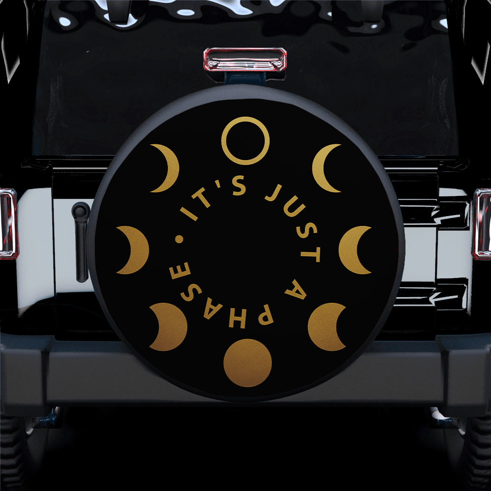 It'S Just A Phase Jeep Car Spare Tire Cover