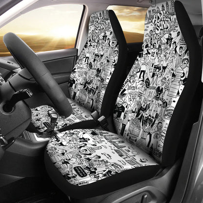 It's Always Sunny In Philadelphia Doodle Car Seat Covers Car Accessories Ci220701-02