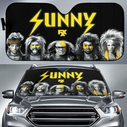 It's Always Sunny In Philadelphia Head Auto Sun Shade 918b Universal Fit