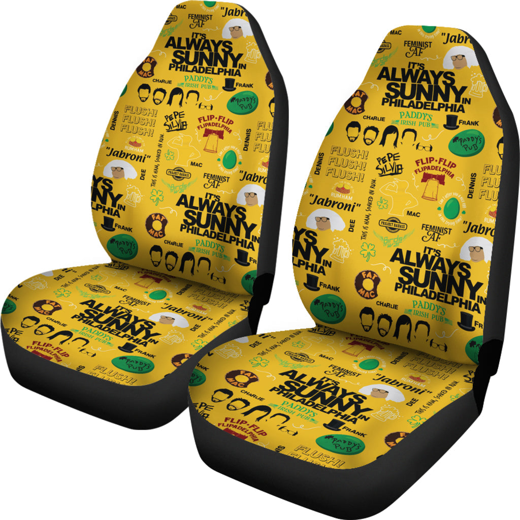 It's Always Sunny In Philadelphia Quotes Funny Car Seat Covers Car Accessories Ci220701-09