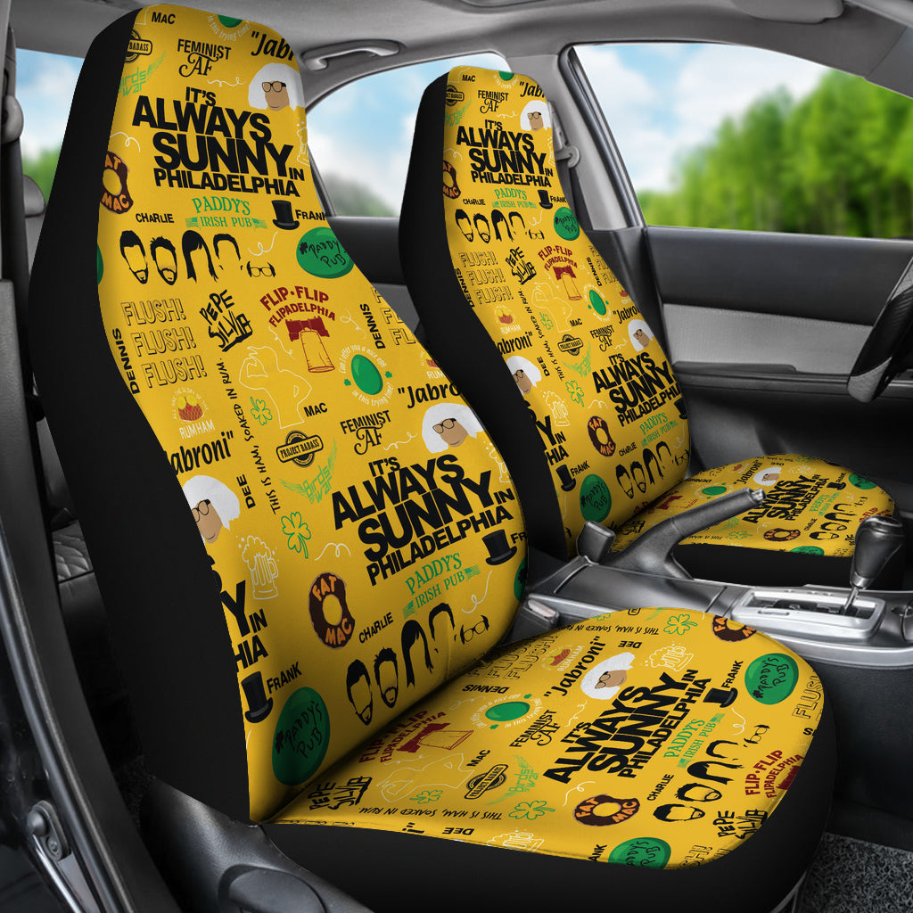 It's Always Sunny In Philadelphia Quotes Funny Car Seat Covers Car Accessories Ci220701-09