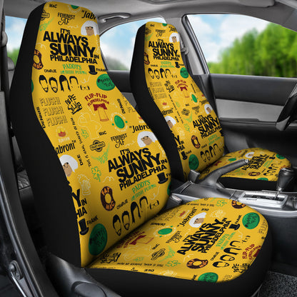 It's Always Sunny In Philadelphia Quotes Funny Car Seat Covers Car Accessories Ci220701-09