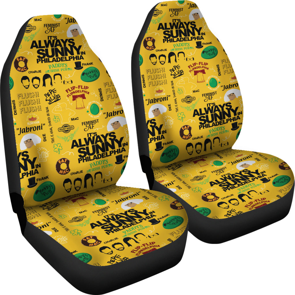 It's Always Sunny In Philadelphia Quotes Funny Car Seat Covers Car Accessories Ci220701-09