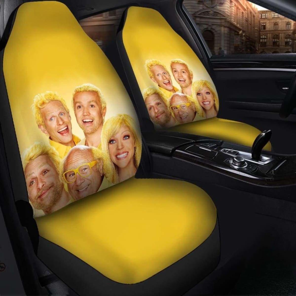It's Always Sunny In Philadelphia Yellow Seat Cover 101719 Universal Fit