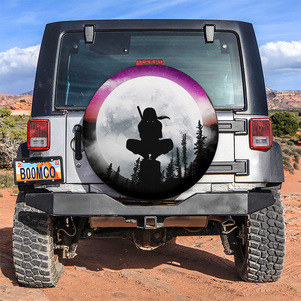 Itachi Moon Night Galaxy Car Spare Tire Cover