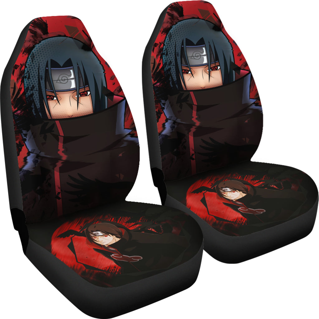 Itachi Naruto Anime Car Seat Covers Fan Gift Ci0603