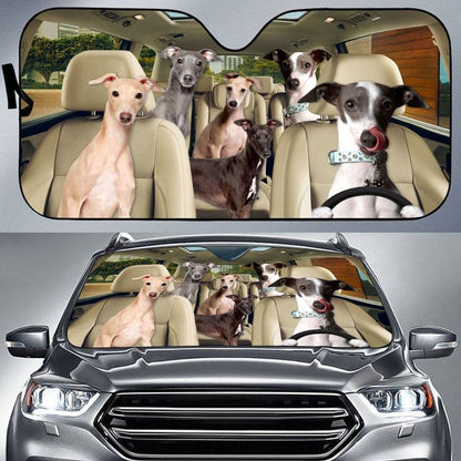 Italian Greyhound All Over Printed 3D Sun Shade