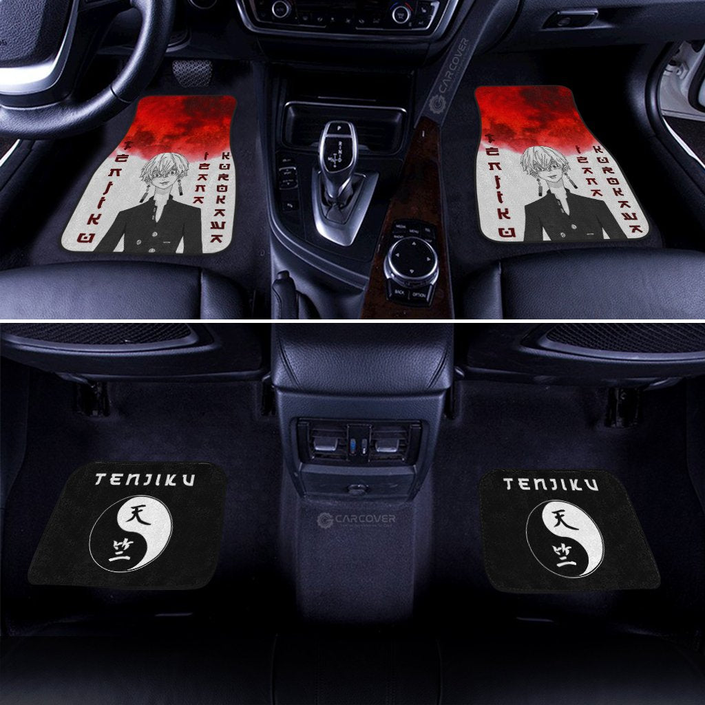 Izana Kurokawa Car Floor Mats Custom Anime Tokyo Revengers Car Interior Accessories