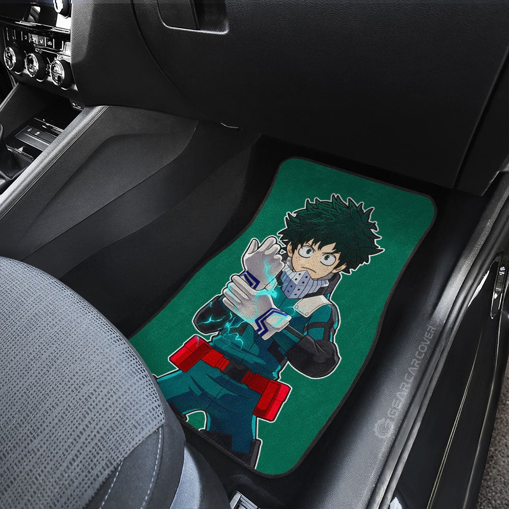 Izuku And Katsuki Car Floor Mats Custom My Hero Academia Main Anime Heros