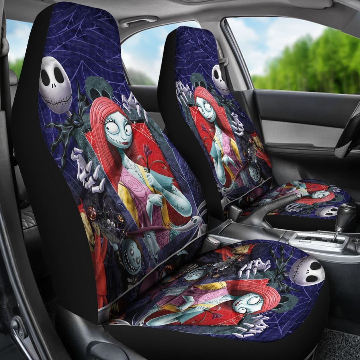 Jack And Sally Car Seat Covers  111130