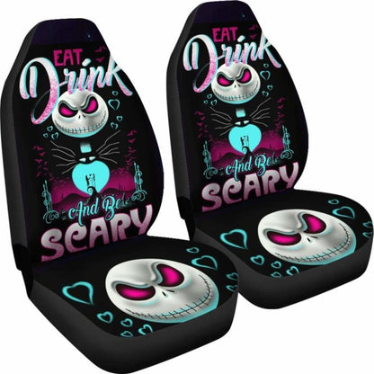 Jack Halloween Car Seat Covers Universal Fit
