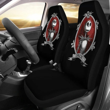 Jack Nightmare Before Christmas Car Seat Covers 3 Universal Fit 194801