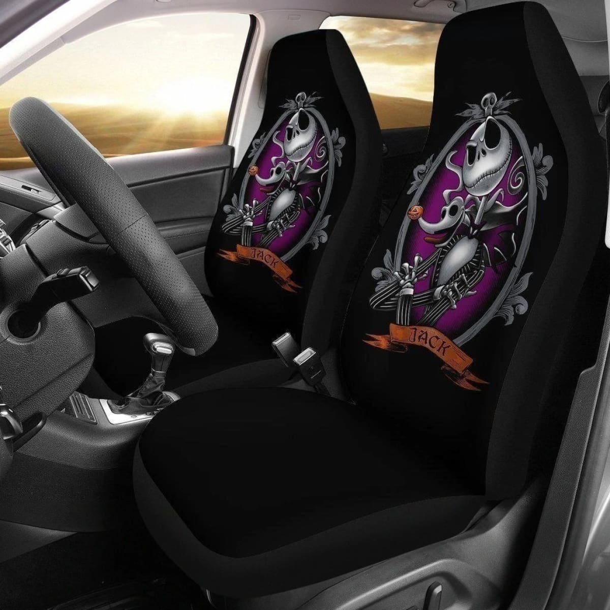 Jack Nightmare Before Christmas Car Seat Covers Universal Fit 194801