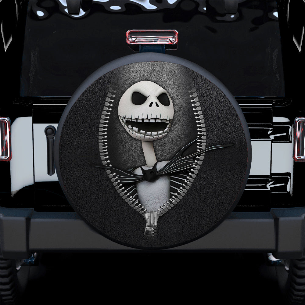 Jack Nightmare Before Christmas Zipper Car Spare Tire