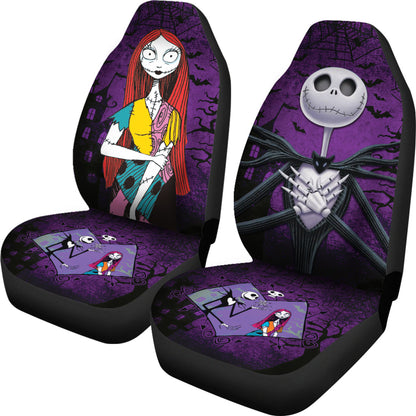 Jack Sally Car Seat Covers Nightmare Before Chrismtas Ci221221-03