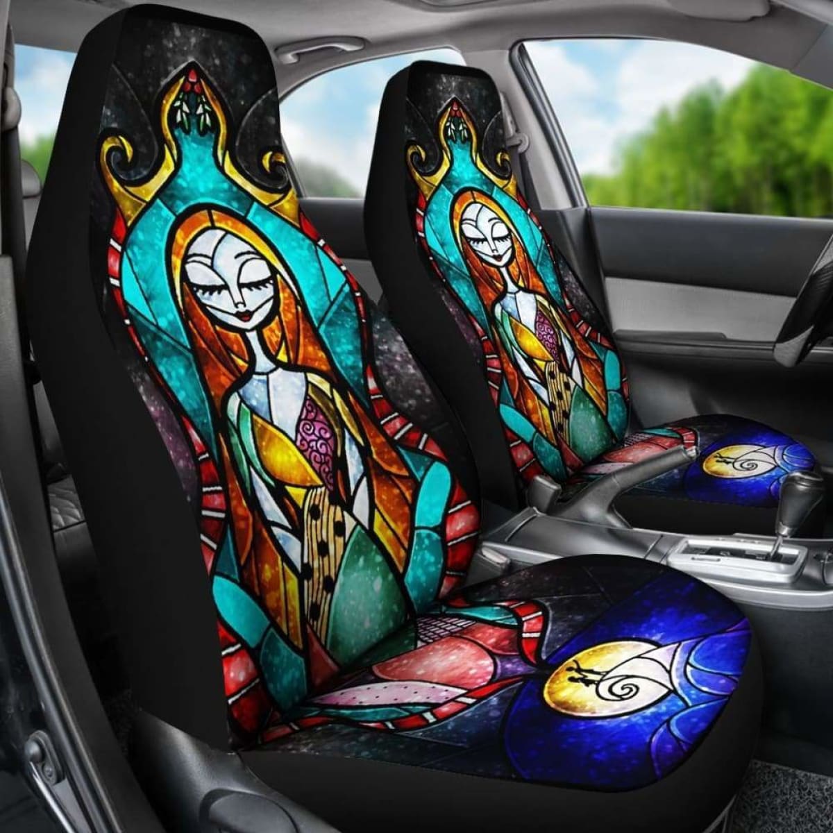 Jack Sally Car Seat Covers Universal Fit