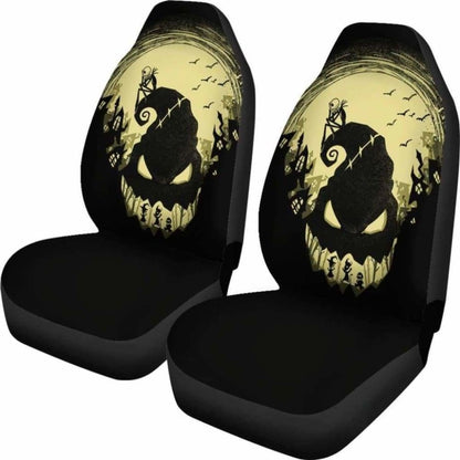 Jack Skellington And Ogie Bogie Car Seat Covers Universal Fit 051012