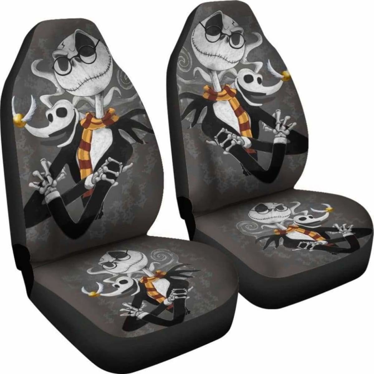 Jack Skellington And Philosophers Stone Car Seat Covers Universal Fit 051012