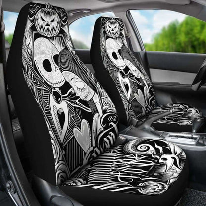 Jack Skellington And Sally Car Seat Covers Universal Fit 051012