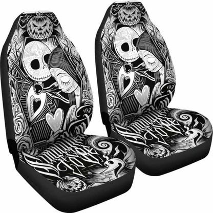 Jack Skellington And Sally Car Seat Covers Universal Fit 051012