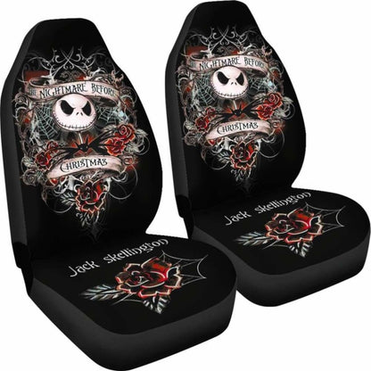 Jack Skellington Car Seat Cover 58 Universal Fit 053012