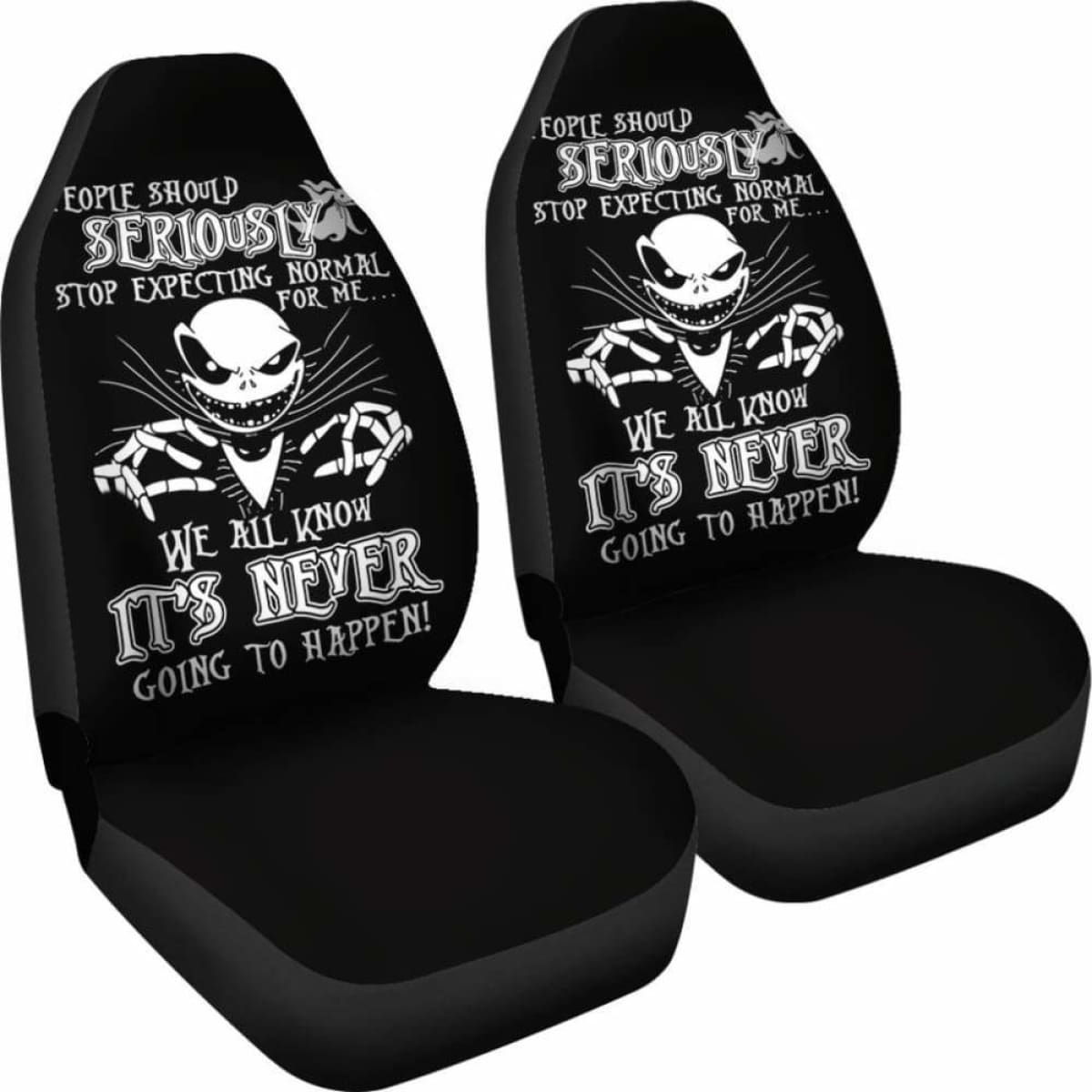 Jack Skellington Car Seat Covers 9 Universal Fit 051012