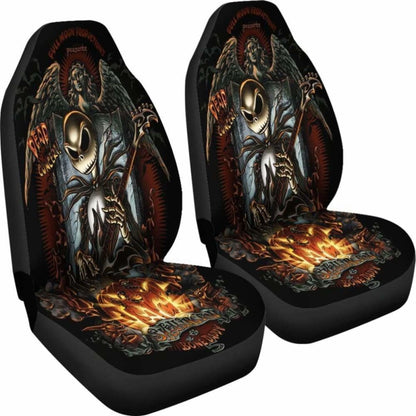 Jack Skellington Car Seat Covers 3 Universal Fit