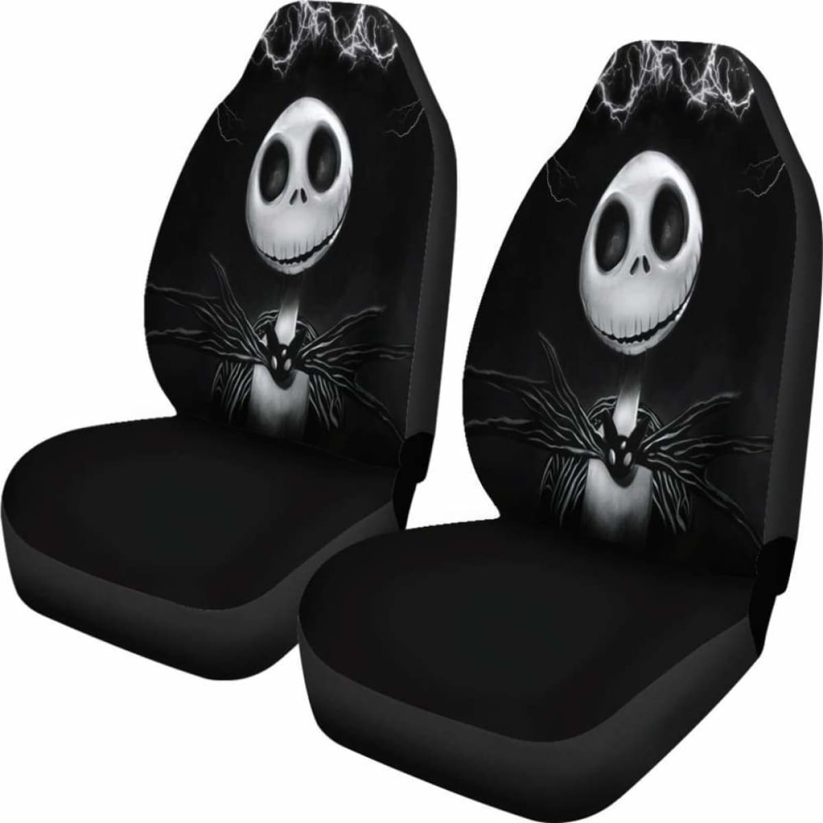 Jack Skellington Car Seat Covers 4 Universal Fit