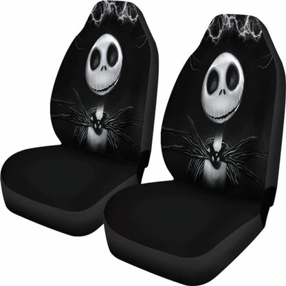 Jack Skellington Car Seat Covers 4 Universal Fit