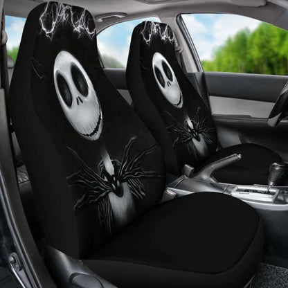 Jack Skellington Car Seat Covers 4 Universal Fit