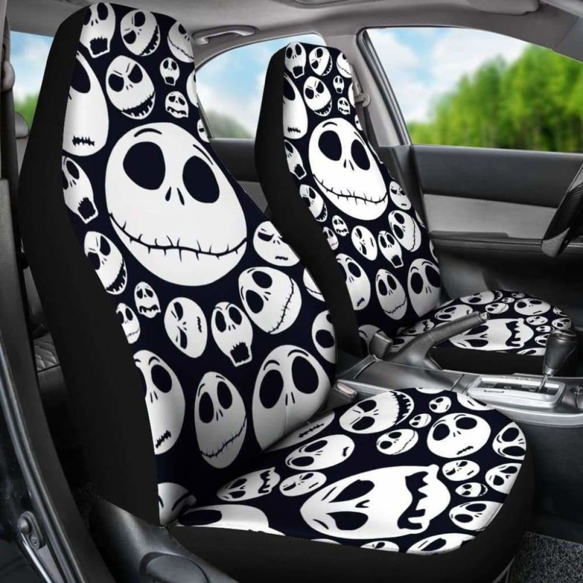 Jack Skellington Car Seat Covers 7 Universal Fit 051012