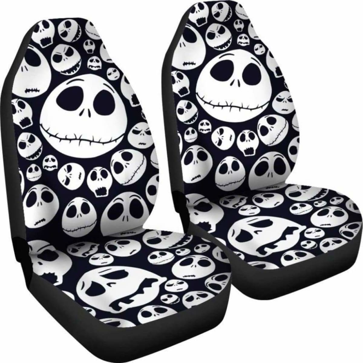 Jack Skellington Car Seat Covers 7 Universal Fit 051012