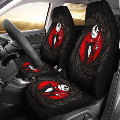 Jack Skellington Car Seat Covers 6 Universal Fit 051012