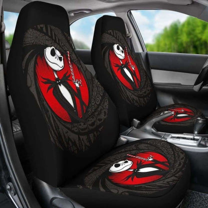 Jack Skellington Car Seat Covers 6 Universal Fit 051012